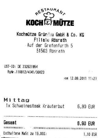 heimerzheim Höffner Kochmütze Restaurant